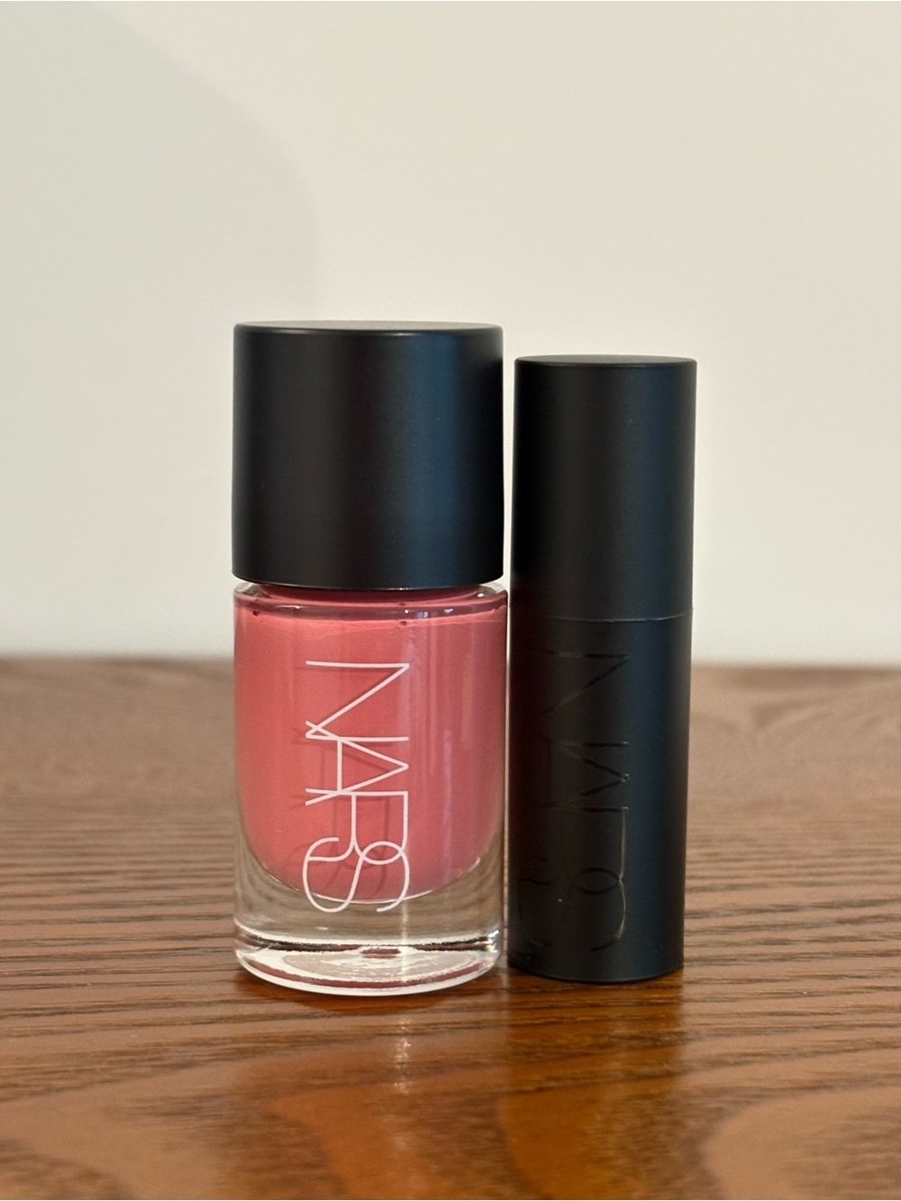 NEW NARS Insatiable Longwearing Liquid Blush and Explicit Satin Lipstick Bundle